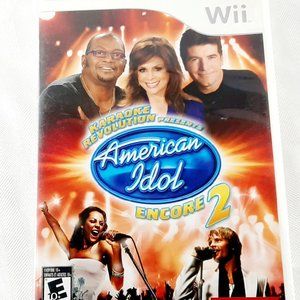 Wii Karaoke American Idol Encore 2 Game